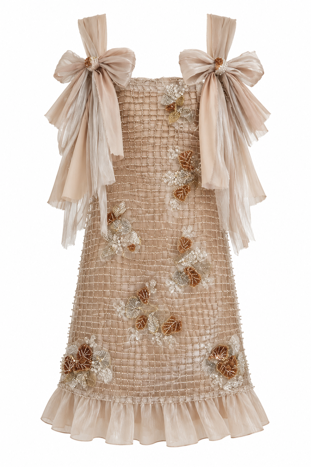 Powder Pink Sequin Dress