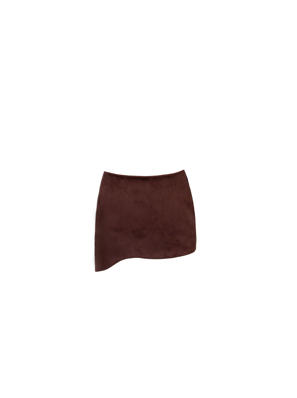 Brown Suede Skirt