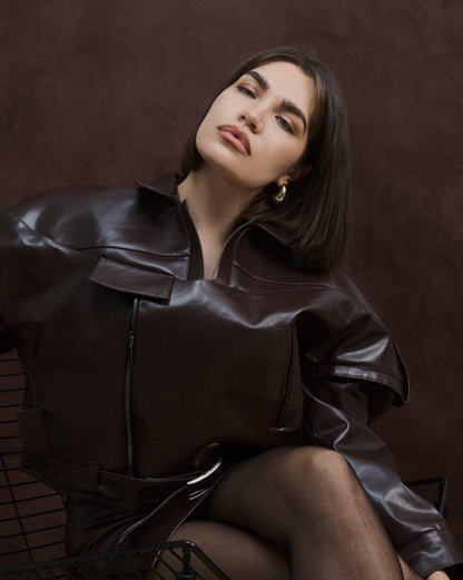 Brown Leather Jacket