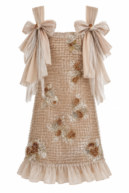 Powder Pink Sequin Dress