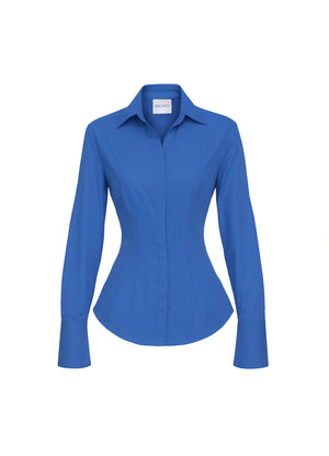 Fitted Poplin Shirt
