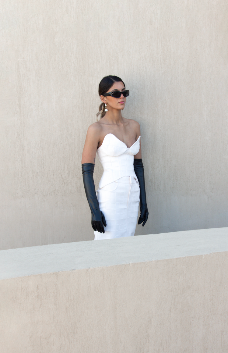 Black Leather Gloves