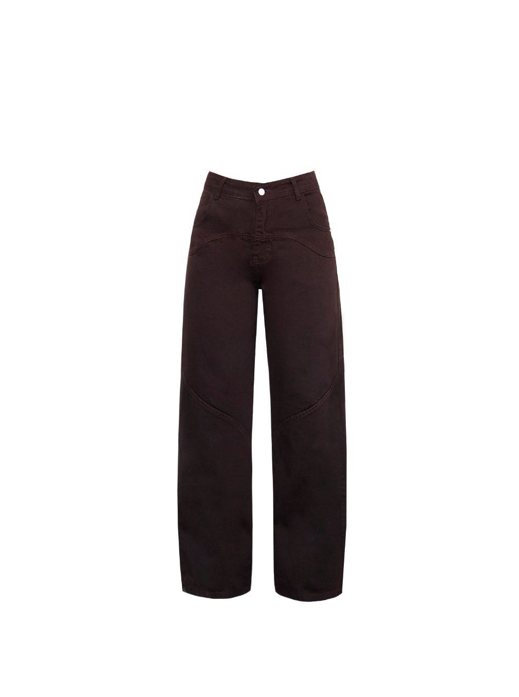 Black pants on a white background