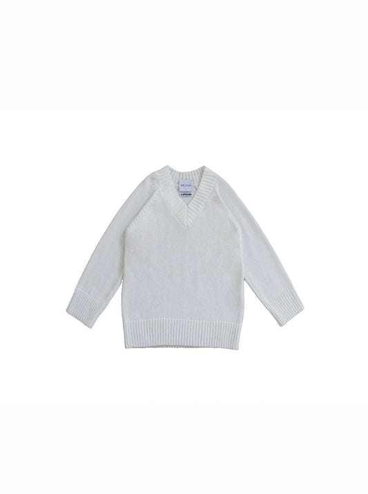 White sweater on a white background