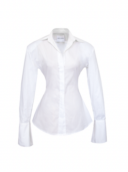 Fitted Poplin Shirt