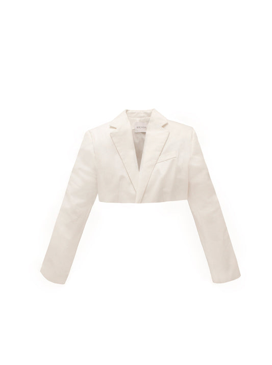 Ivory Oversized Blazer